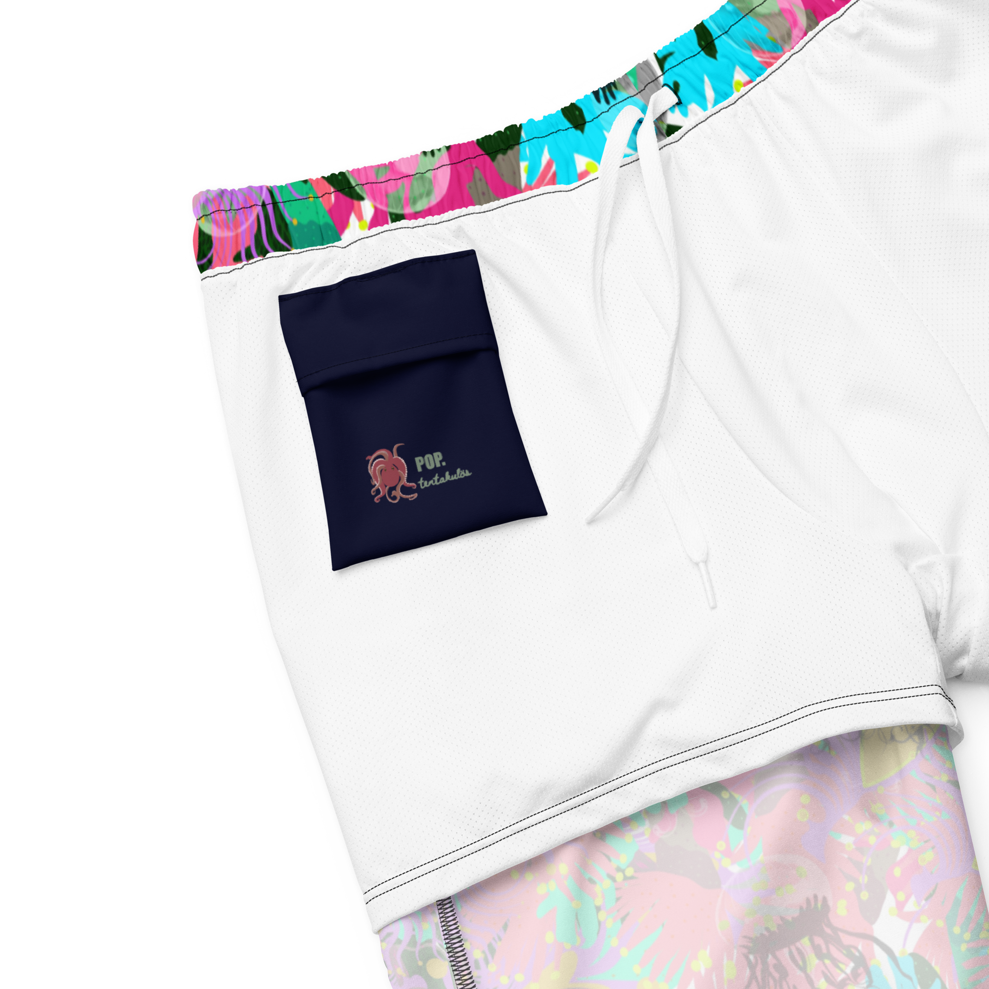 Coral No.2 with Jelly - Recycelte Schwimmshorts – Bild 4