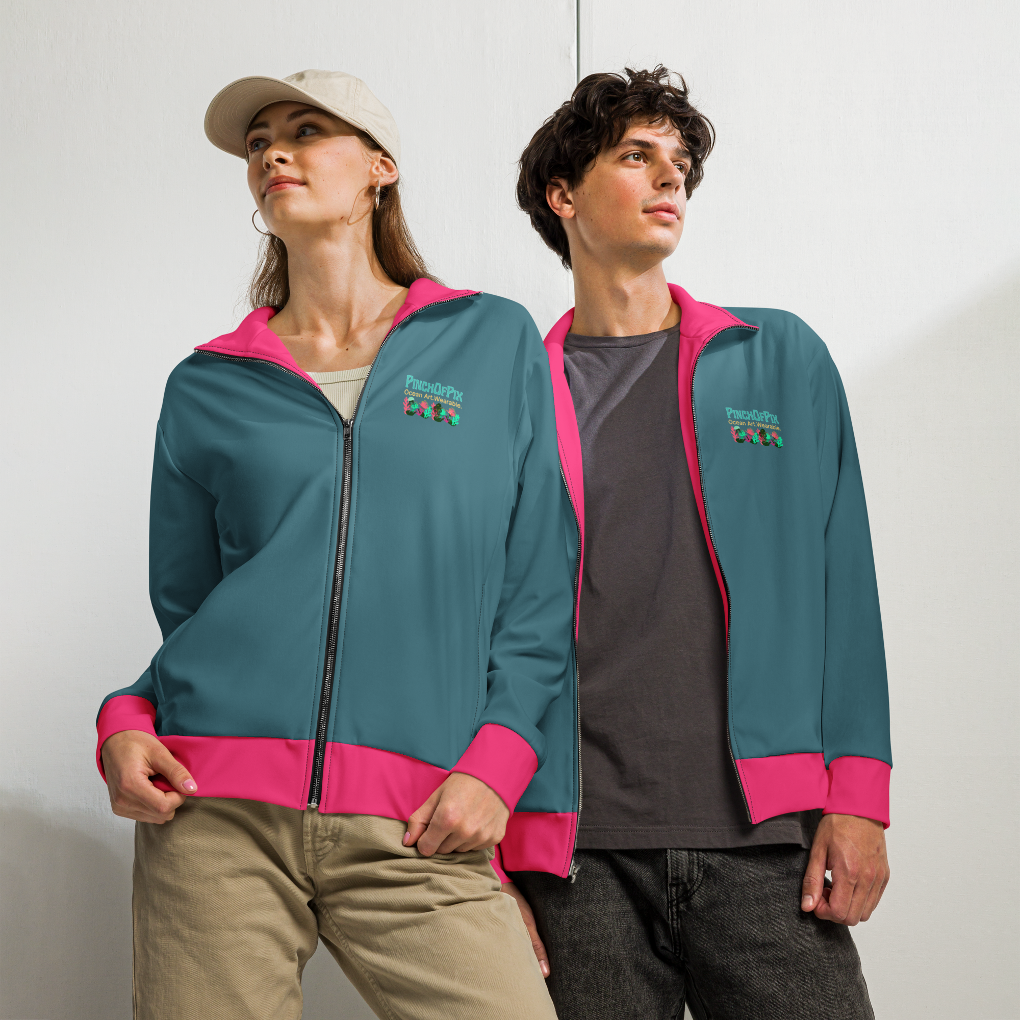 Coral No.1 - Unisex-Trainingsjacke – Bild 7