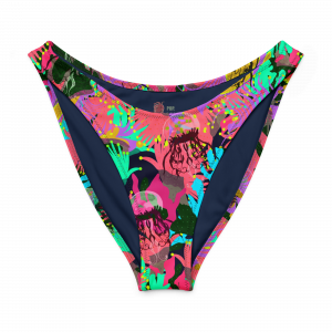 Coral No.2 with Jelly - Recycelte Bikinihose V-Schnitt