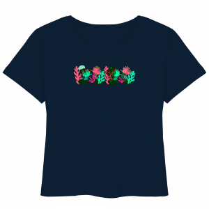 Coral no. 1 - Womens Organic Lightweight T-Shirt