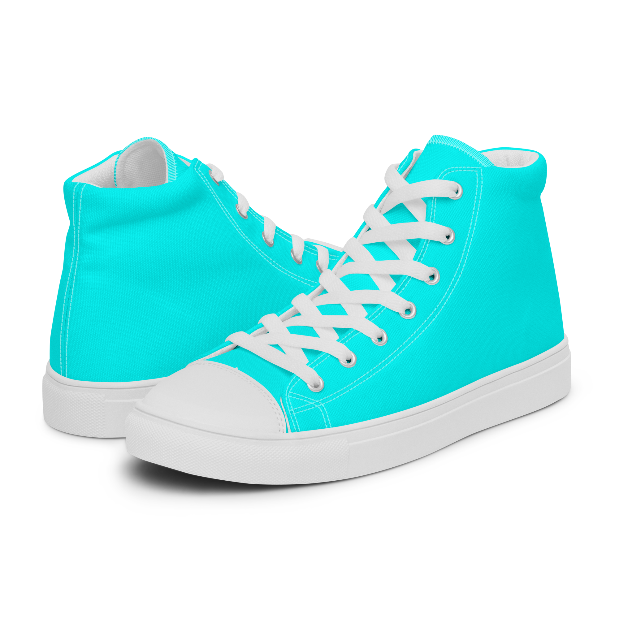 Friendly Hai - Neon High-Top Leinenschuhe für Herren – Bild 12