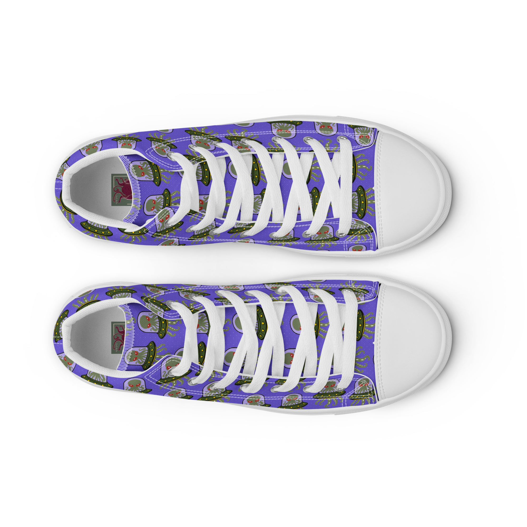 Take me - High-Top Leinenschuhe für Damen – Bild 15