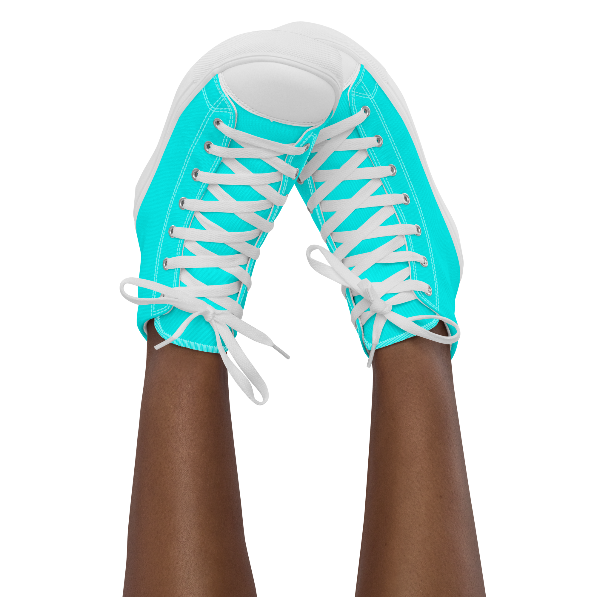 Friendly Hai - Neon High-Top Leinenschuhe für Damen – Bild 13