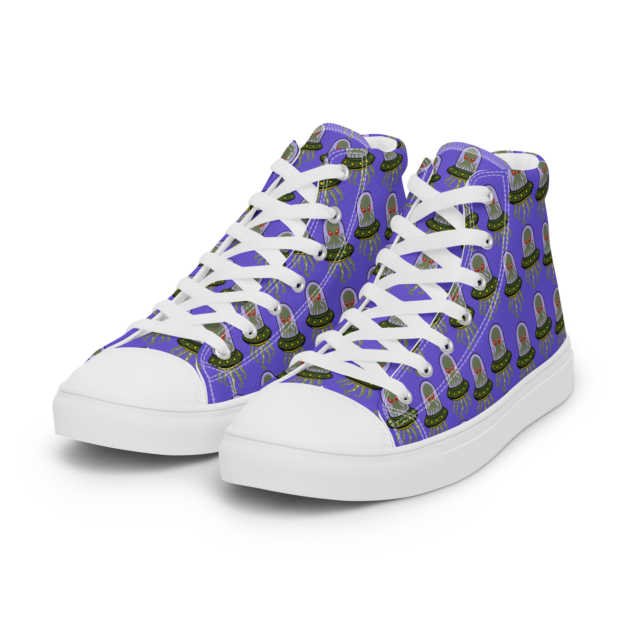 Take me - High-Top Leinenschuhe für Damen – Bild 9