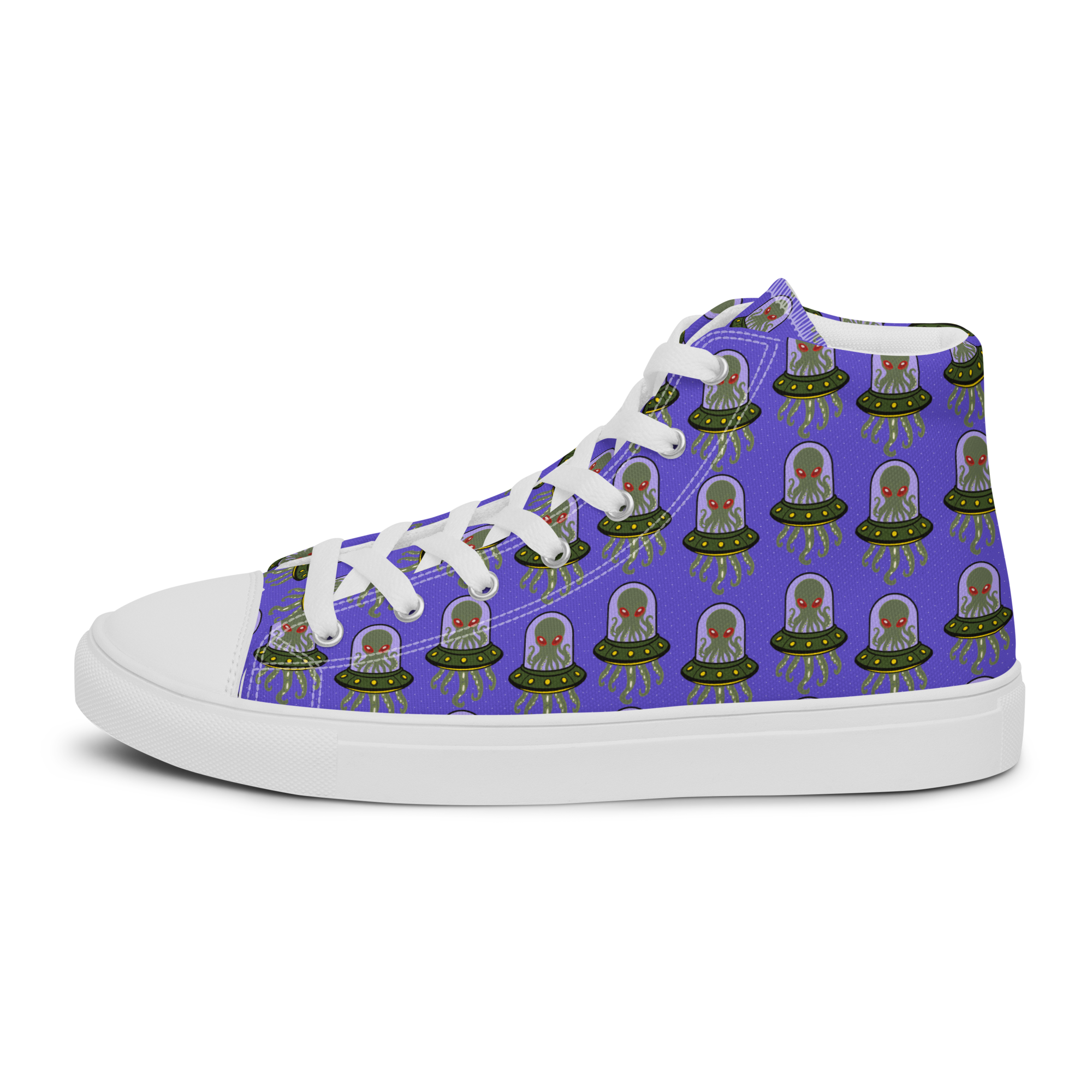 Take me - High-Top Leinenschuhe für Damen – Bild 7