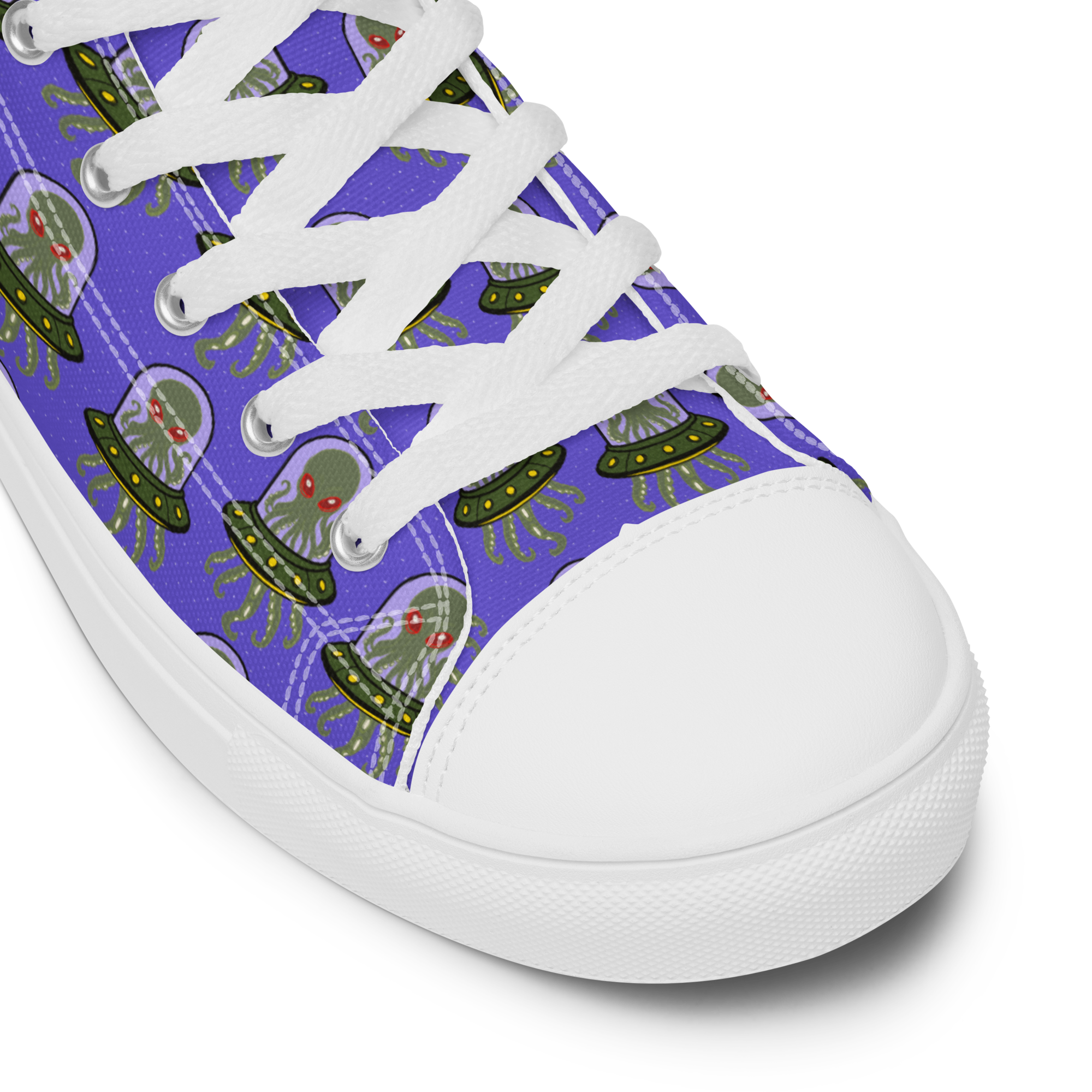 Take me - High-Top Leinenschuhe für Damen – Bild 5