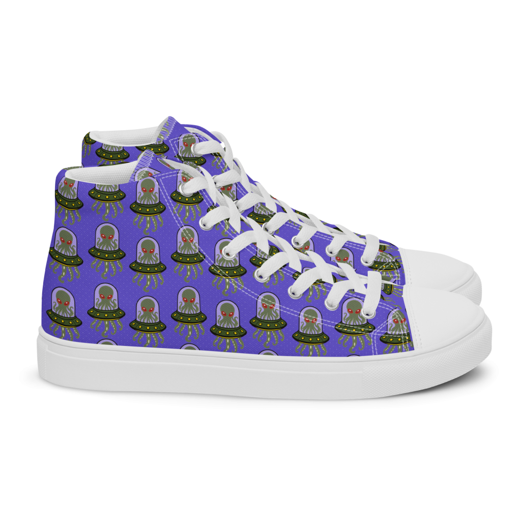 Take me - High-Top Leinenschuhe für Damen