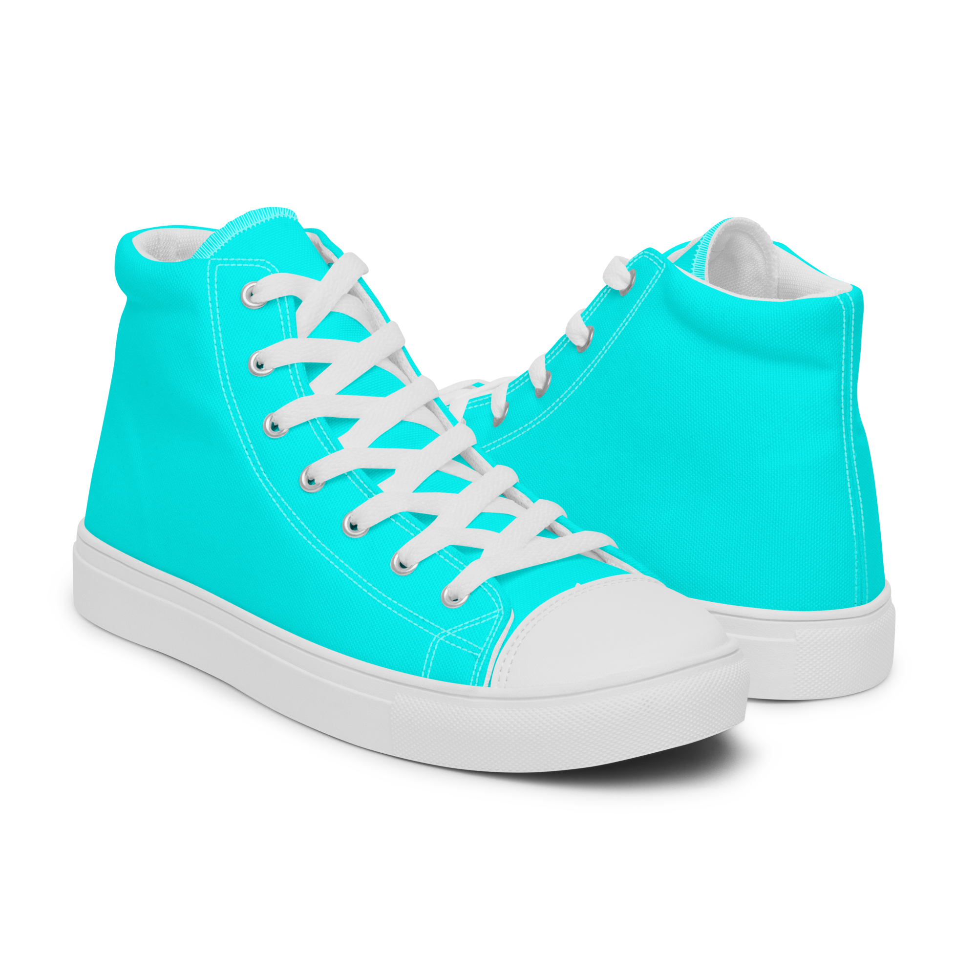 Friendly Hai - Neon High-Top Leinenschuhe für Damen – Bild 6