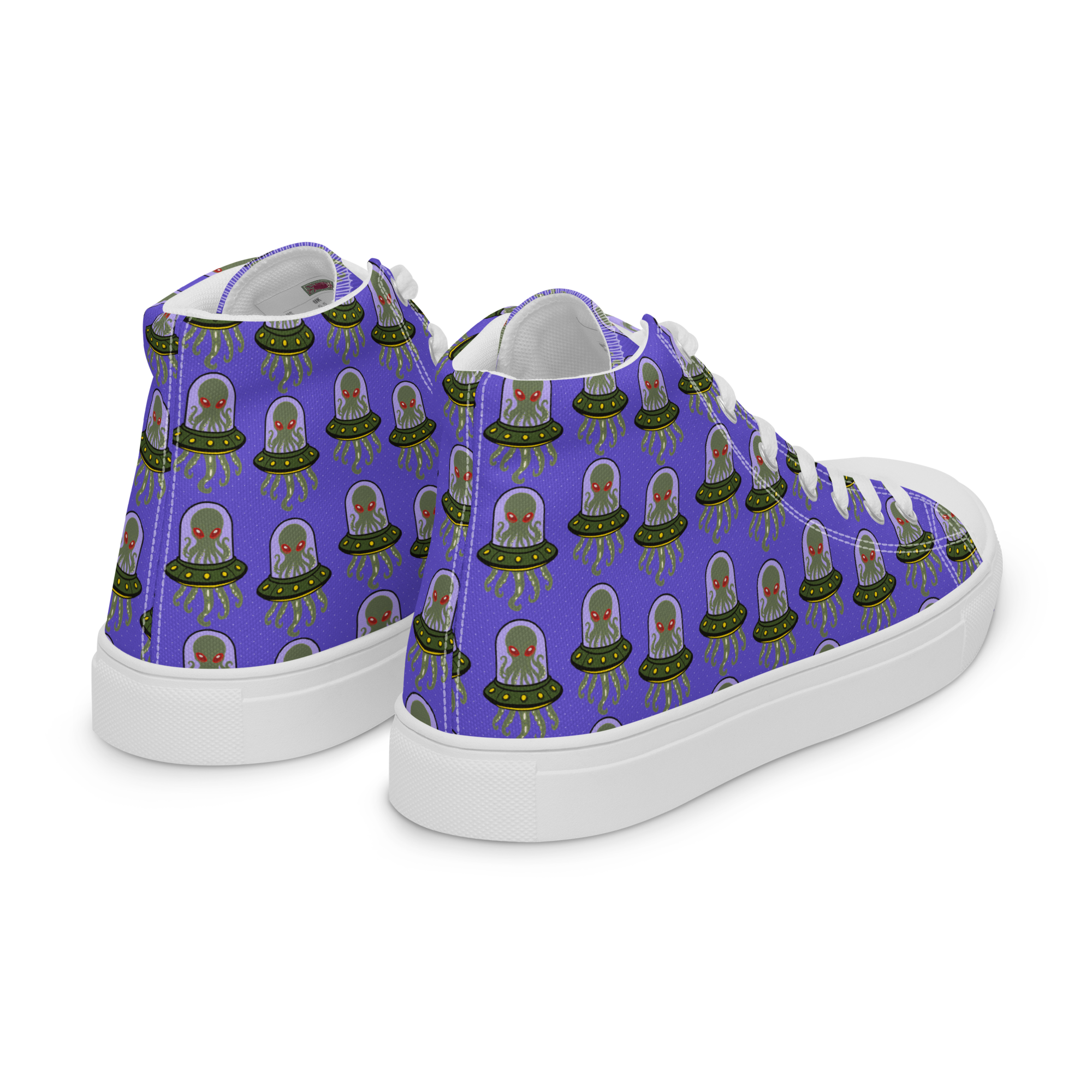 Take me - High-Top Leinenschuhe für Damen – Bild 3
