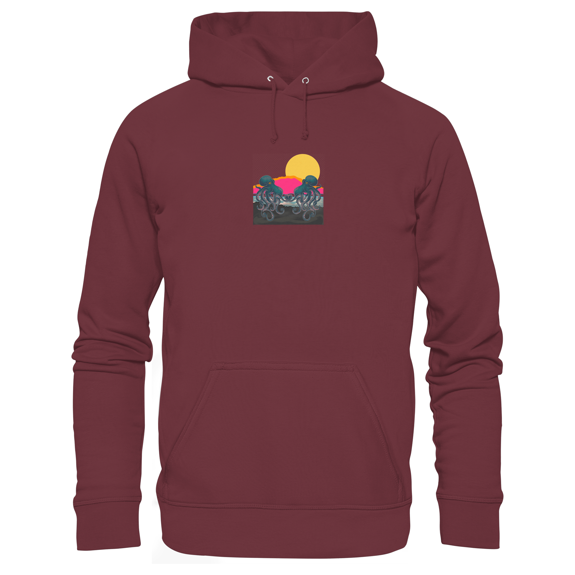Okto Sunset - Organic Hoodie - Organic Hoodie – Bild 6