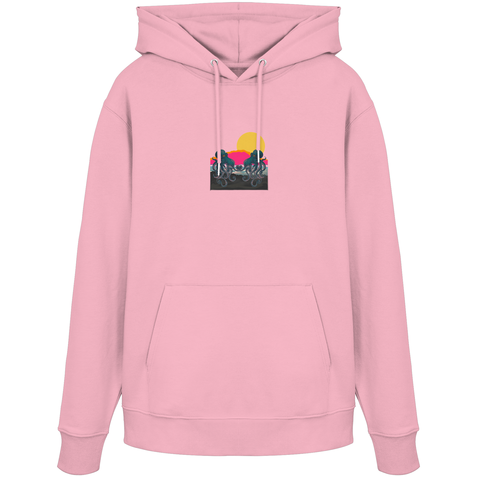 Okto Sunset - Organic Hoodie - Organic Hoodie – Bild 3