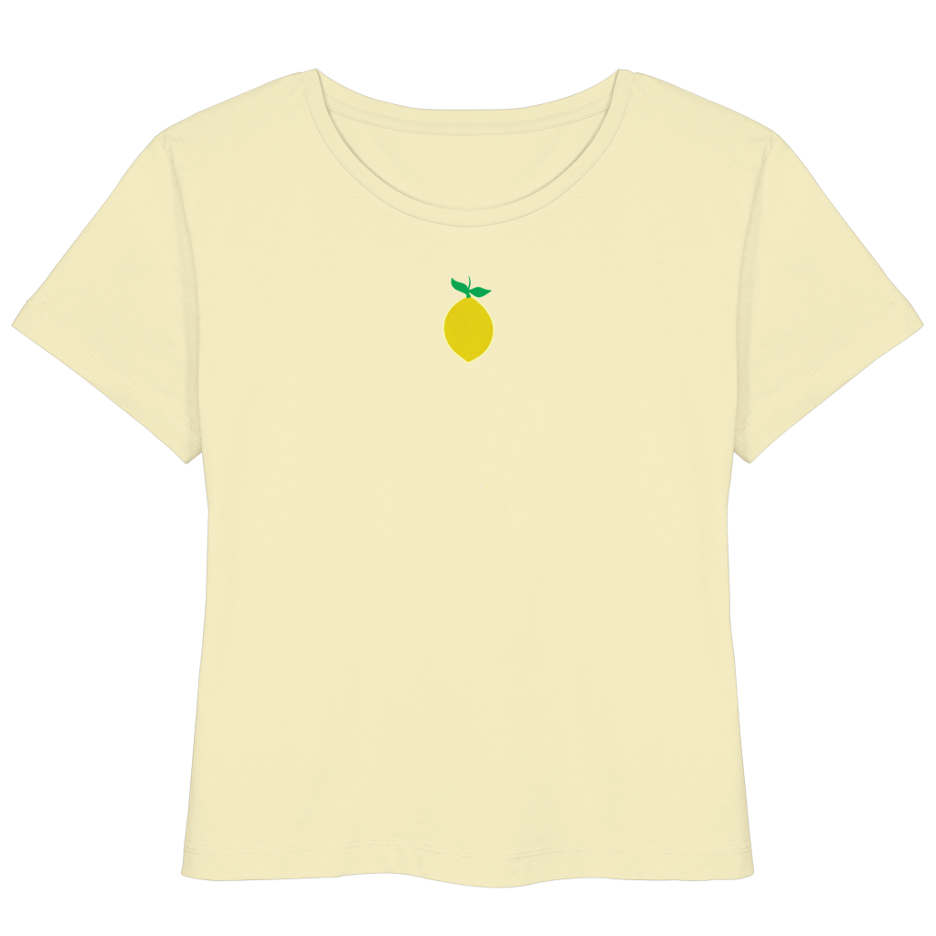 Lemon - Womens Organic Lightweight T-Shirt