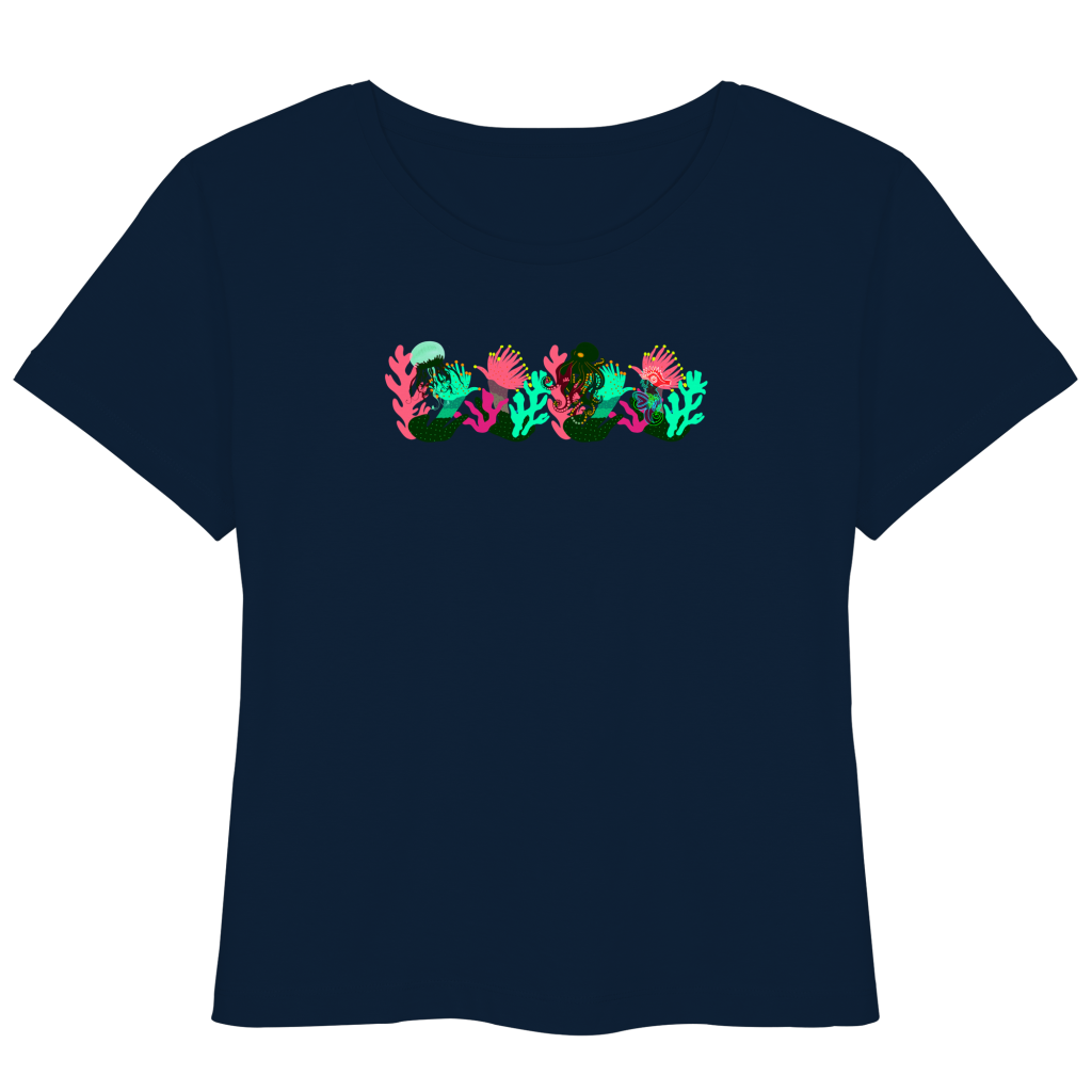 Coral no. 1 - Womens Organic Lightweight T-Shirt